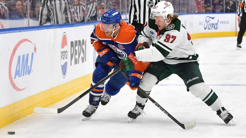 Kaprizov vs. McDavid: Wild Vs Oilers sets up a scoring-leader showdown