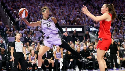 Isobel Borlase helps Atlanta Dream tie WNBA Finals 1-1