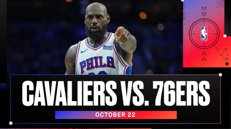 LeBron James and Jaylen Brown headline a tasty Thursday night test as 76ers Vs Cavaliers opens Cleveland's 2026-27 campaign