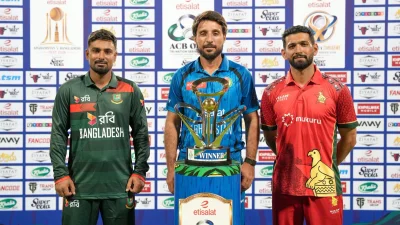 Afghanistan Vs Zimbabwe on Monday at Sheikh Zayed Stadium as tri-nation contest starts to take shape