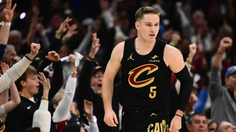 Sam Merrill out for Cavs preseason finale with elbow discomfort