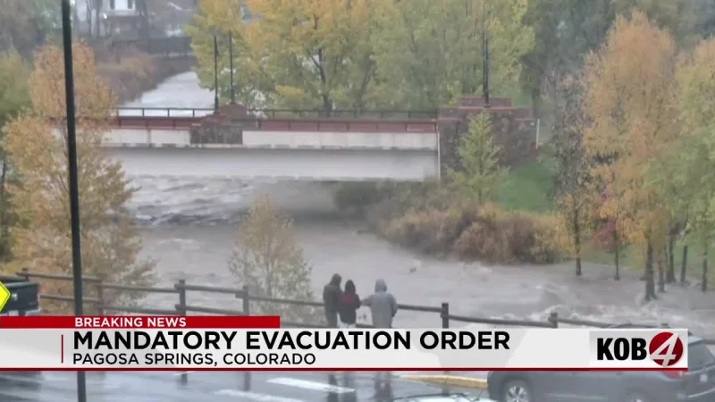 Town of Pagosa Springs orders evacuations along San Juan River — San Juan County Floods