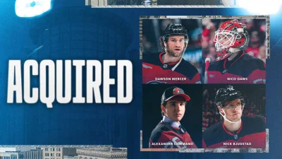 Alexander Command joins Winnipeg in Hellebuyck trade — the Jets add a top-12 pick and a whole lot of uncertainty