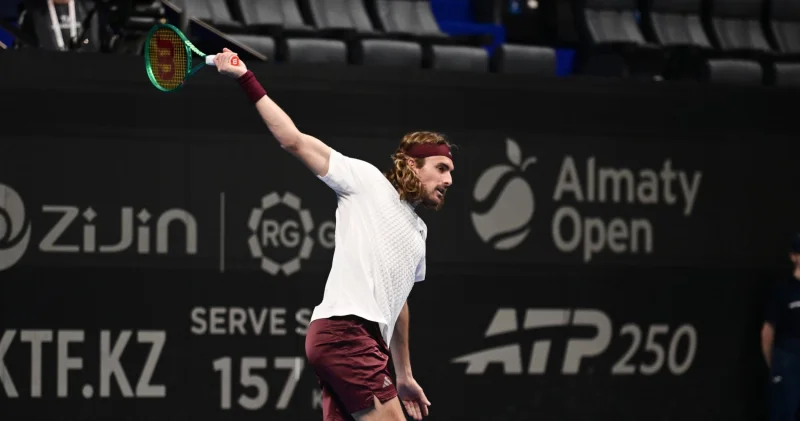 Tsitsipas beats Duckworth 6-3, 6-4 to reach Almaty Open semifinals