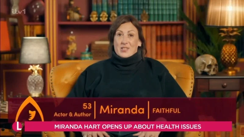 Miranda Hart Illness fears a gentle walk again after ME diagnosis