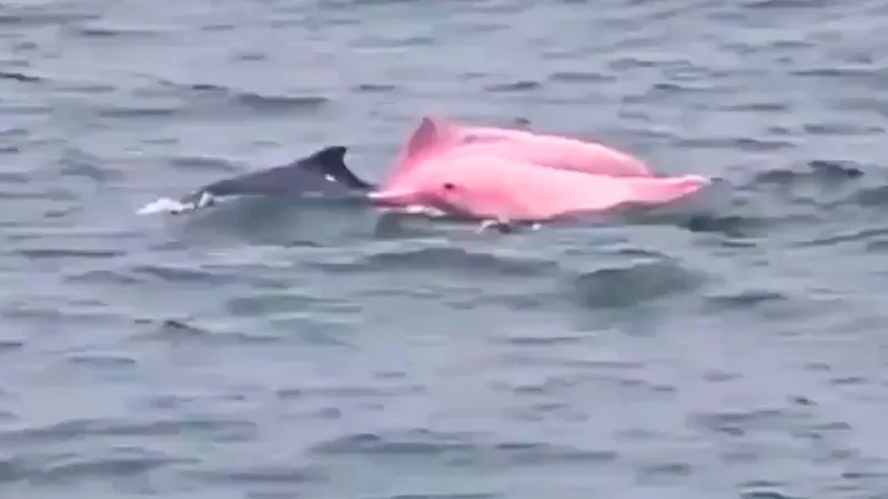 Oman’s Pink Dolphins Sighted Near Muscat Coast in October