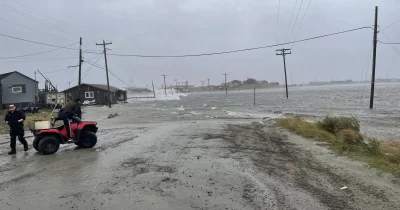Bering Sea Storm Brings 10 to 20 Inches Near Noatak — Alaska Winter Storm Warning Snow