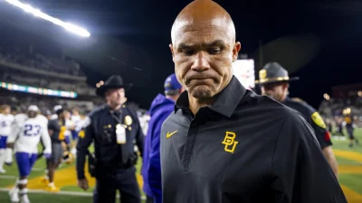 Baylor's two-score collapse at Kansas has turned Dave Aranda's future into the Big 12's next brutal question