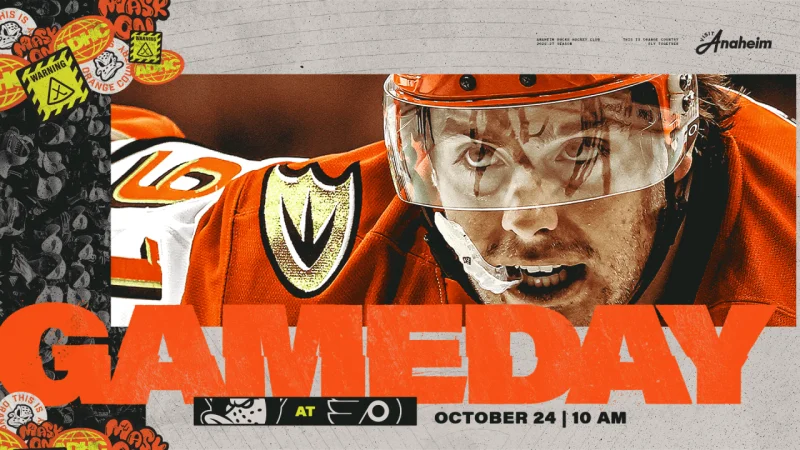 Ducks' five-game skid meets Flyers' hot streak in Ducks Vs Flyers matchup on Saturday