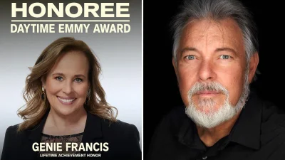 Jonathan Frakes Daytime Emmy Presenter Sets Genie Francis Honor