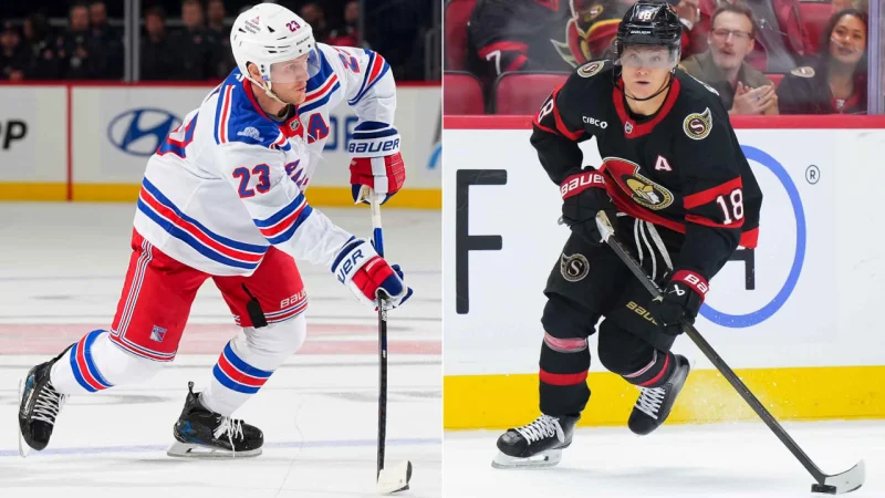 Adam Fox Chasing Another Rare Run as Rangers Vs Senators Brings Tim Stutzle Milestone Watch