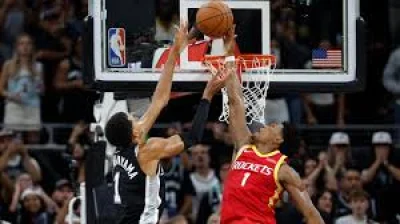 Amen Thompson's game-saving block lifts Rockets past Spurs 114-110 — Rockets Game