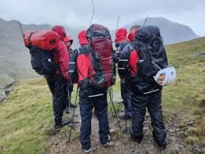 Chad Dixon says Wasdale Mountain Rescue found lost man at 03:00