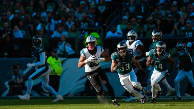 Panthers Football: Jalen Coker's 32-yard gain shows why Carolina values his versatility