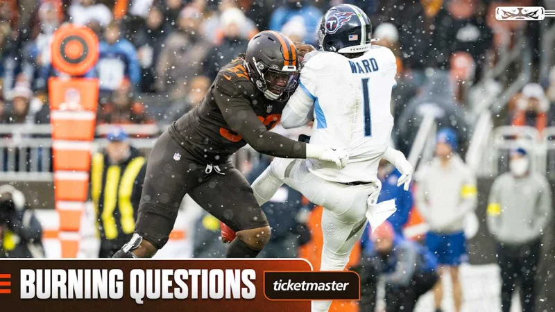 Titans Vs Browns: Cleveland can keep AFC North lead alive if they handle a dangerous Tennessee test