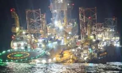 Borr Drilling says five missing after Prospector 5 sinks — Bore Drilling Rig Gabon
