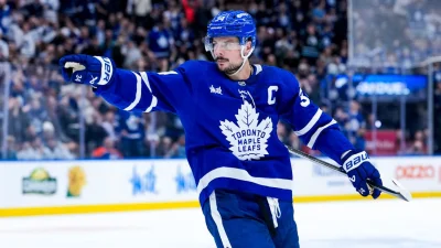 Auston Matthews can reach 800 points in the fewest games in Maple Leafs history against Flames — Maple Leafs Vs Flames