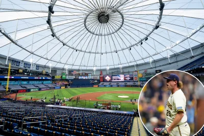 Trevor Megill World Series Complaints highlight the challenge at Tropicana Field