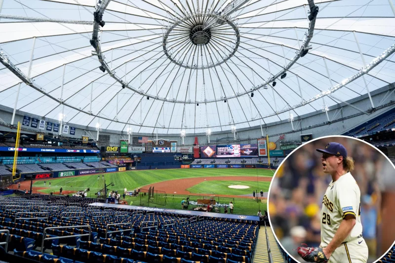 Trevor Megill World Series Complaints highlight the challenge at Tropicana Field