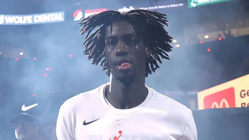 Sidy Cissoko is forcing his way into the Blazers rotation after a strong start to the 2026-27 regular season