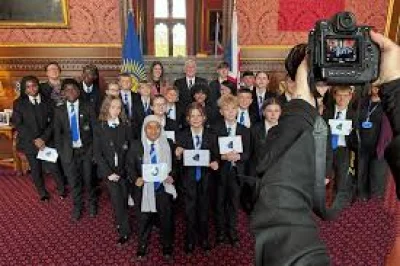The Link Academy learners meet Speaker Of The House at Parliament