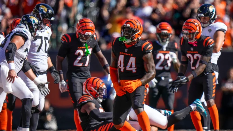 Week 8 Defensive Rankings: Bengals and Jaguars stand out as strong fantasy plays