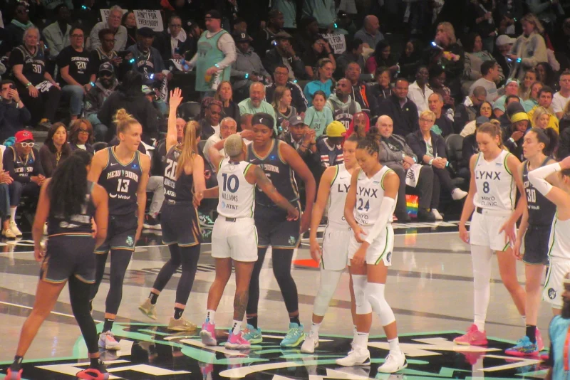 Four WNBA Finals Games Featured a Pre-Anthem Court Walkout — Wnba Finals Anthem Walkout Debate