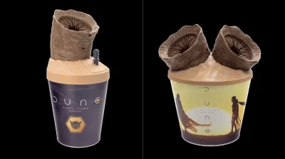 Hank Green Unveils Two Dune 3 Popcorn Bucket Designs