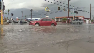 National Weather Service warns Las Vegas Flash Flooding leaves 4,000 without power