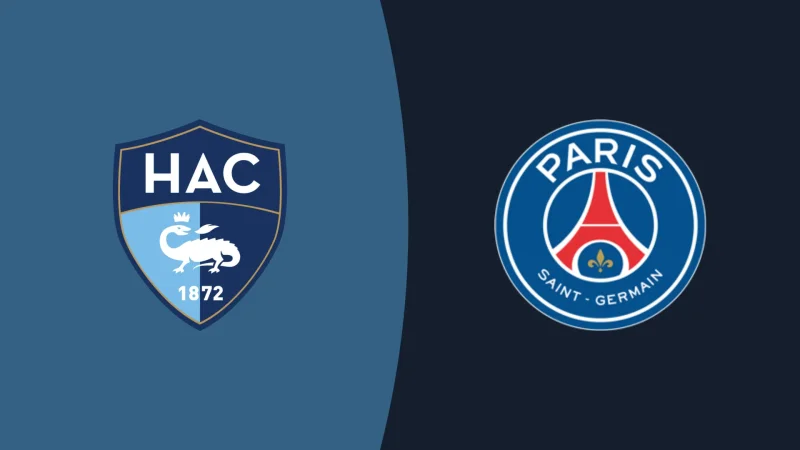 Le Havre Vs Psg: Ligue 1 leaders take five-match winning streak to Stade Océane