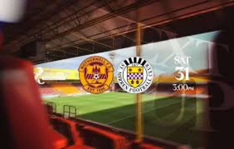 Motherwell Vs St. Mirren: 3pm Kick-Off Set for Fir Park on Saturday 31st October 2026