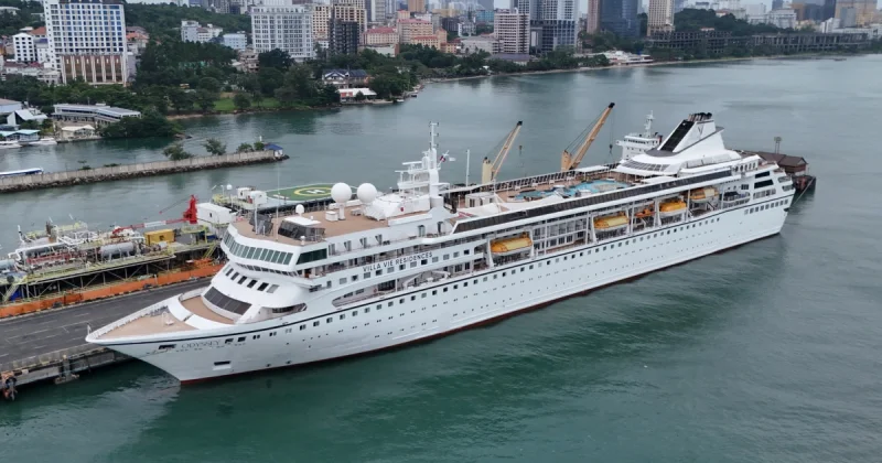 Villa Vie Residences halts The Odyssey in Cambodia over fuel costs — Mv Odyssey Residential Cruise Stranded