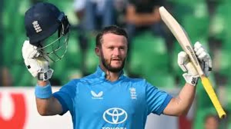 Ben Duckett's 167 and Liam Dawson's four wickets give England the edge in Sl Vs Pak style thriller in Lahore