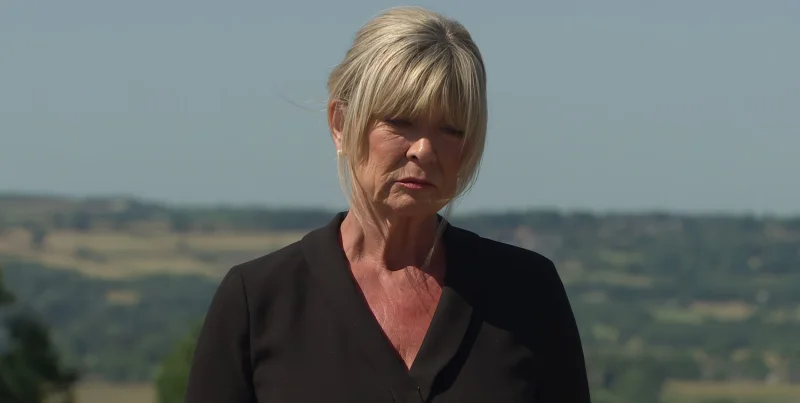 Claire King reveals 27-year Kim Tate secret — Who Is Thea’s Father In Emmerdale