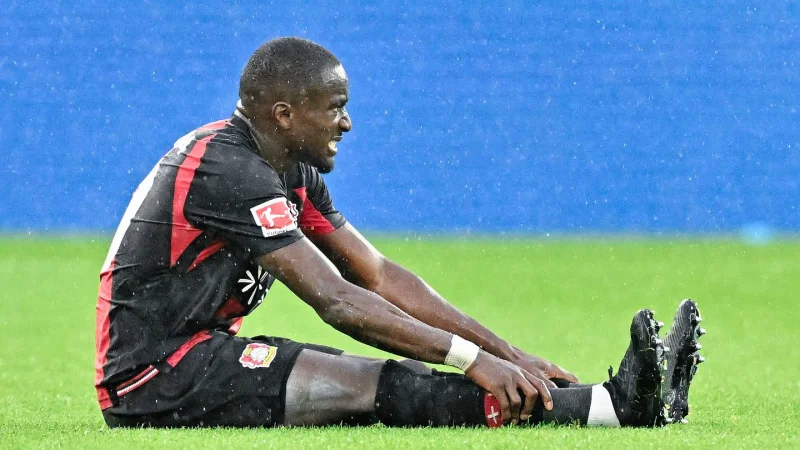 Daniel Siebert exits at halftime with calf injury as Bvb match at Hoffenheim is briefly disrupted