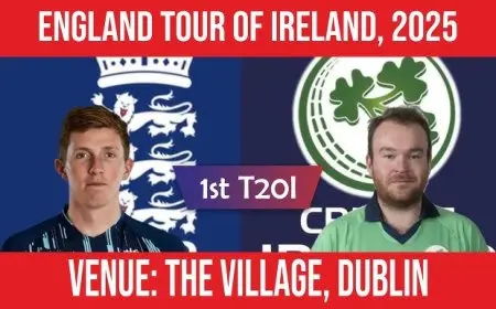 Ireland vs England T20 Clash in Dublin: Jacob Bethell’s Historic Captaincy, Head-to-Head Records, and Predictions