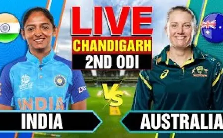 Harleen Deol Shines in India vs Australia ODIs as Family Watches On, Career Stats and Fielding Highlights Impress Fans