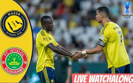 Al-Nassr vs Istiklol Live.. AFC Champions League Two Match Preview