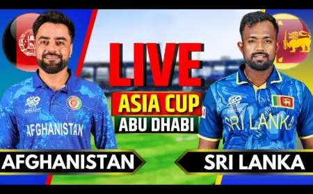 Sri Lanka Clinches Thrilling Victory Over Afghanistan in Asia Cup 2025: Kusal Mendis and Mohammad Nabi Shine in High-Scoring Encounter