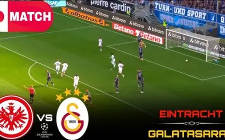 Eintracht Frankfurt vs. Galatasaray: Champions League Showdown at Deutsche Bank Park