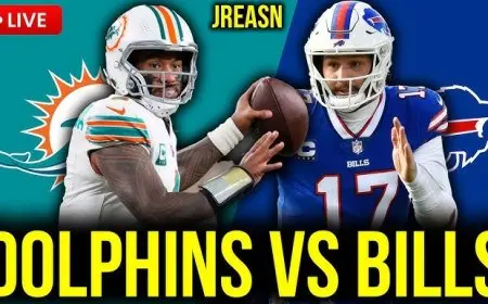 Bills vs Dolphins Live Updates: Josh Allen Stats, Tyreek Hill Performance, James Cook Impact, and Thursday Night Football Predictions