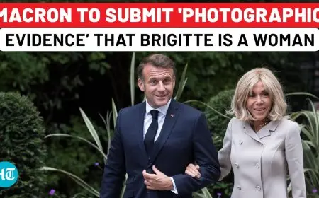 Macrons to Submit Scientific Evidence in U.S. Court to Prove Brigitte Macron Was Not Born a Man Amid Defamation Battle