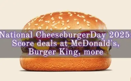 Unbelievable Burger Deals for National Cheeseburger Day 2025.. McDonald's, Burger King, Dairy Queen, and More Offer Irresistible Promotions