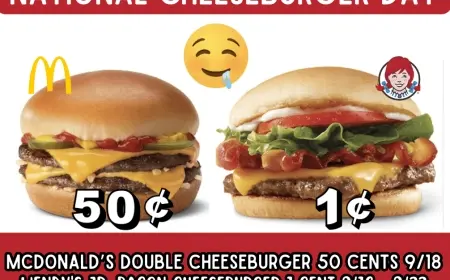 National Cheeseburger Day 2025 Deals: McDonald's, Burger King, Five Guys, Shake Shack, and Dairy Queen Offer Unbeatable Discounts for Burger Lovers
