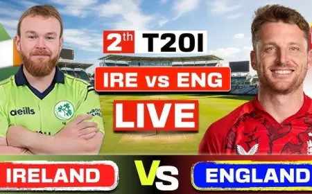 Ireland vs England T20 2025: Toss Delayed by Persistent Rain as Fans Face Uncertain Start at Malahide
