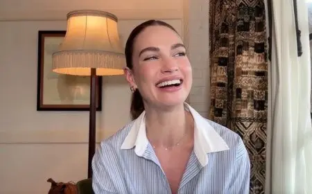 Lily James Shines in 2025 with Breakthrough Roles in Swiped, Relay, and A Big Bold Beautiful Journey