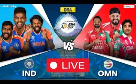 India vs Oman Today Match Prediction: Full Preview, Playing XI, Key Players, and Dream11 Tips for Asia Cup 2025 Clash