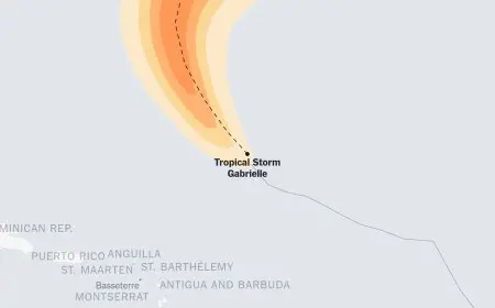 Hurricane Gabrielle Path Prediction: Tropical Storm Gabrielle Forecast Raises Questions About Atlantic Hurricane Threat
