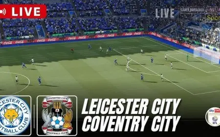 Leicester City vs Coventry: Kick-Off Time, Live Stream, TV Channel and Where to Watch the Championship Derby