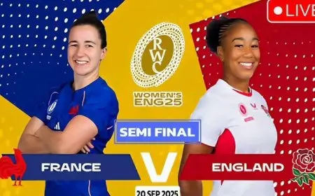 France vs England: Thrilling Women’s Rugby World Cup 2025 Semi-Final Clash as Red Roses Edge Ahead at Half-Time